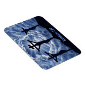 十字架の上のイエス・キリスト2:20キッチン マグネット (右側)