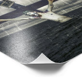 十字架の上のイエス フォトプリント            (角)