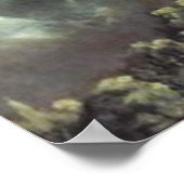 十字架の上のエル・グレコ・キリスト ポスター (角)