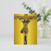 十字架の上のキリスト ポストカード (スタンド正面)