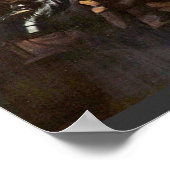 十字架の上昇。レンブラント・ヴァン・ライジン著 ポスター (角)