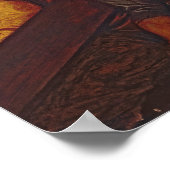 十字架の下に沈むキリスト ポスター (角)