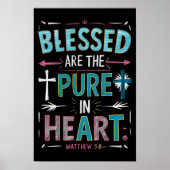 十字架の中で悟りを開く言葉 ポスター (正面)