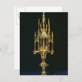 十字架の付いた遺骨紋章 ポストカード (正面/裏面)