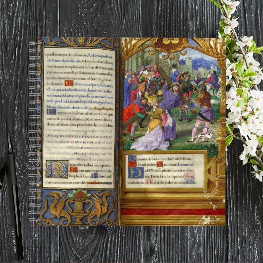 十字架の十字架のカルヴァリの方法の四旬復活祭 ノートブック