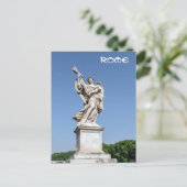 十字架の天使 - ローマのサンタンヘロ橋 ポストカード (スタンド正面)