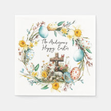 十字架の子羊I卵とフローラ復活祭