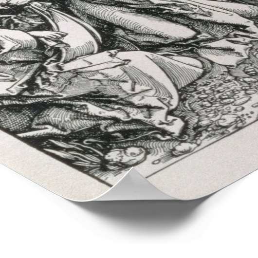 十字架の方位 ポスター (角)