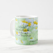 十字架の栄光 – ガラテヤ6:14 コーヒーマグカップ (正面左)