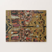 十字架の正教会のキリスト教像 ジグソーパズル (横)