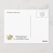 十字架の第一駅 ポストカード (裏面)