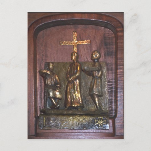 十字架の第一駅 ポストカード (正面)
