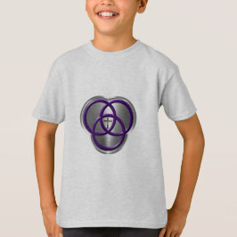 十字架の美しいキリスト教の三位一体リングや輪 Tシャツ