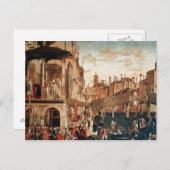 十字架の聖なる箱の奇跡 ポストカード (正面/裏面)