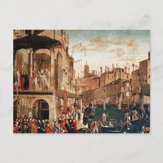 十字架の聖なる箱の奇跡 ポストカード (正面)