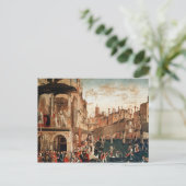 十字架の聖なる箱の奇跡 ポストカード (スタンド正面)