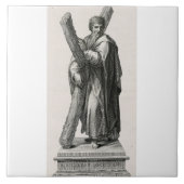 十字架の聖アンドリュー使徒の像 タイル (正面)