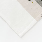 十字架の聖アンドリュー使徒の像 フリースブランケット (角)