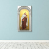 十字架の聖ヨハネ キャンバスプリント (インサイチュ (ウッドフロア))