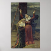 十字架の足にあるヴァージン ポスター (正面)