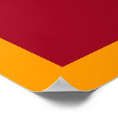 十字架の軸受1-プリント ポスター (角)