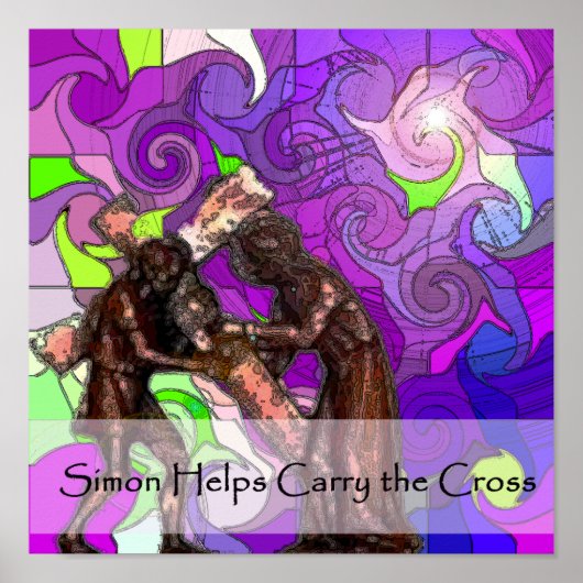 十字架の駅8 ポスター (正面)