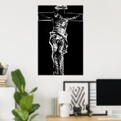 十字架の ポスター (ホームオフィス)