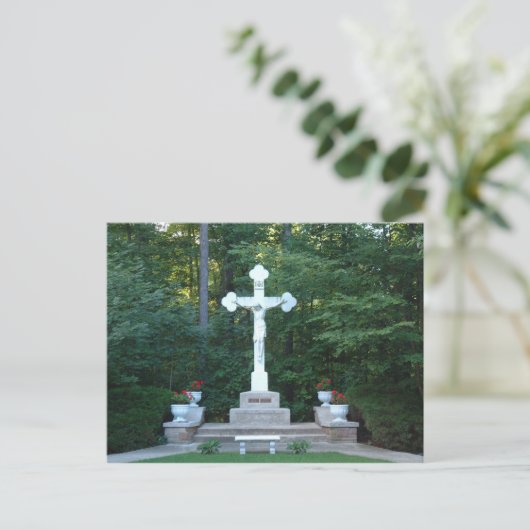 十字架はがきにイエス ポストカード (スタンド正面)