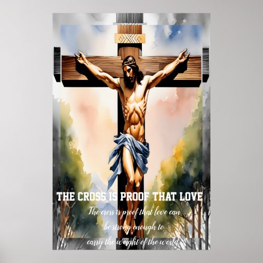 十字架はその愛の証しだ ポスター (正面)