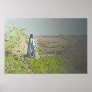 十字架への足跡 ポスター