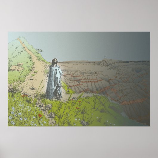 十字架への足跡 ポスター (正面)