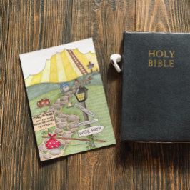 十字架への道  inspirational ポストカード