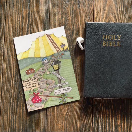 十字架への道  inspirational ポストカード