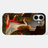 十字架を持つ女性が祈っている Case-Mate iPhoneケース (裏面 (横))