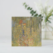 十字架を持つ農園(Gustavクリムト) カード (スタンド正面)