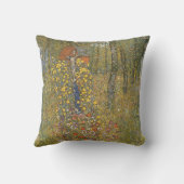 十字架を持つ農園(Gustavクリムト) クッション (裏面)