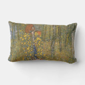 十字架を持つ農園(Gustavクリムト) ランバークッション (裏面)