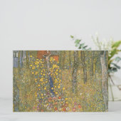 十字架を持つ農園(Gustavクリムト) 便箋 (スタンド正面)