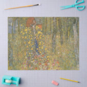 十字架を持つ農園(Gustavクリムト) 薄葉紙 (クラフト)