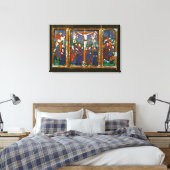 十字架を描いたトリプチチ、リムジン キャンバスプリント (インサイチュ (寝室))