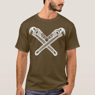 十字架を渡された配管工 Tシャツ