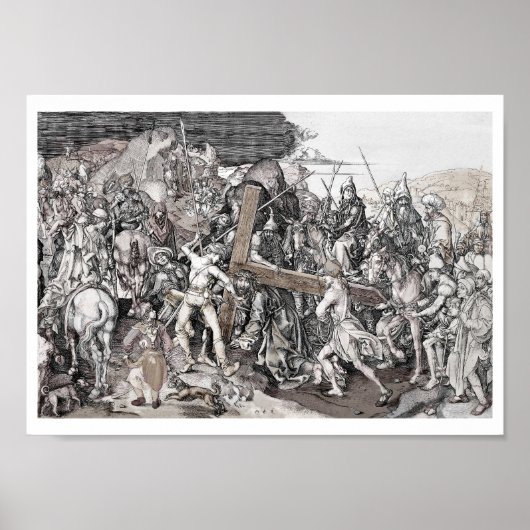 十字架を背負ったイエス1470 ポスター (正面)