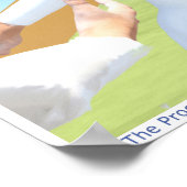 十字架を運ぶカルヴァリ・キリストへの行列 ポスター (角)