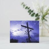 十字架イエス私はつる植物キリスト教のポストカード ポストカード (スタンド正面)