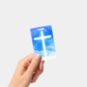 十字架イエス·キリストカスタマイズ可能なクリスティア バッジ (手持ち)