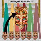 十字架イエス・レンテン ネクタイ
