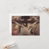 十字架キリスト カード (正面/裏面インサイチュ)