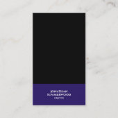 十字架クリスチャン教会の牧師または伝道者 名刺 (正面)