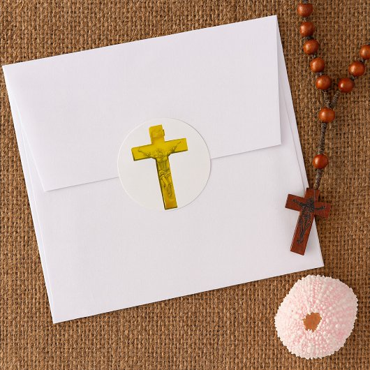 十字架シール ラウンドシール