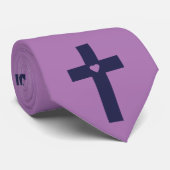 十字架ハート ネクタイ (ロール)